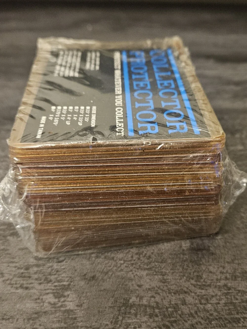 Lot of 2 Vintage Collector Protector Rigid Plastic Sleeves - Acid-Free
